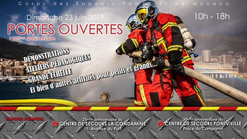 The Monaco Fire Department Organizes An Open Day