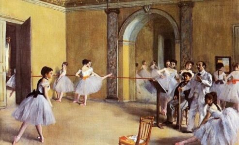 A lecture on Degas at the Théâtre des Variétés