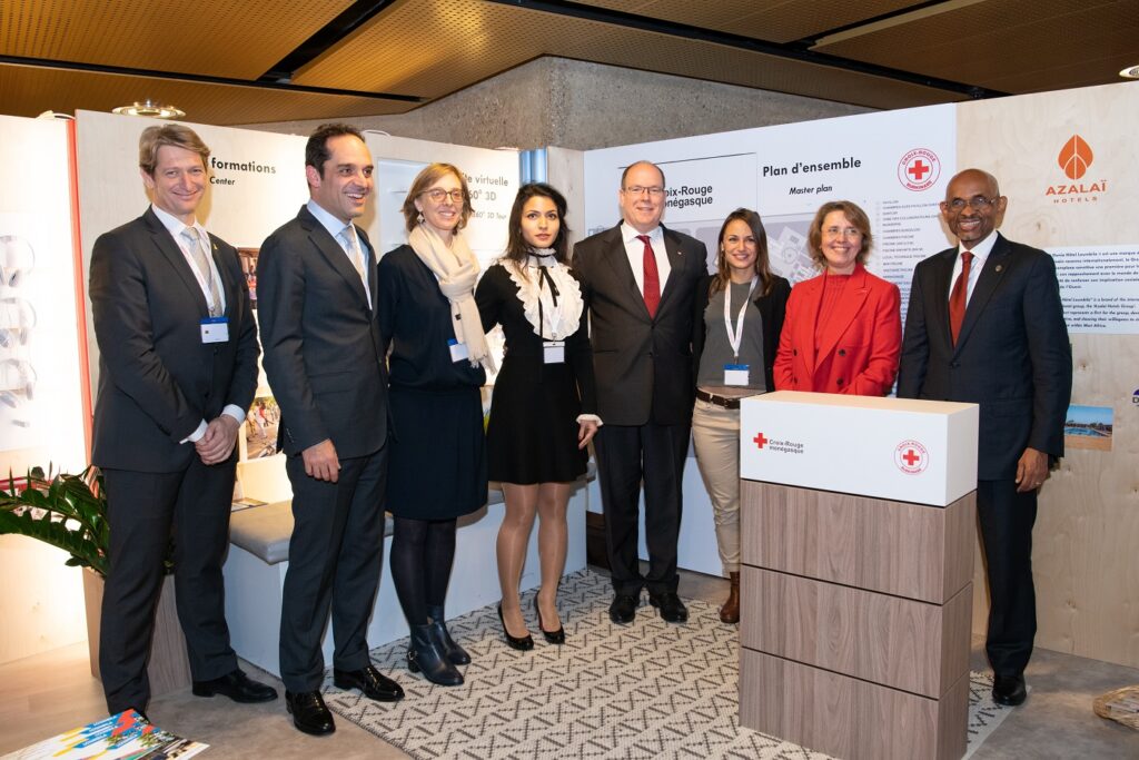 Prince participates in the XXXIIIrd International Conference of the Red Cross and Red Crescent in Geneva