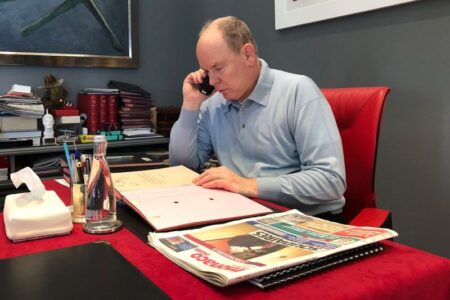 Prince Albert II Monaco coronavirus