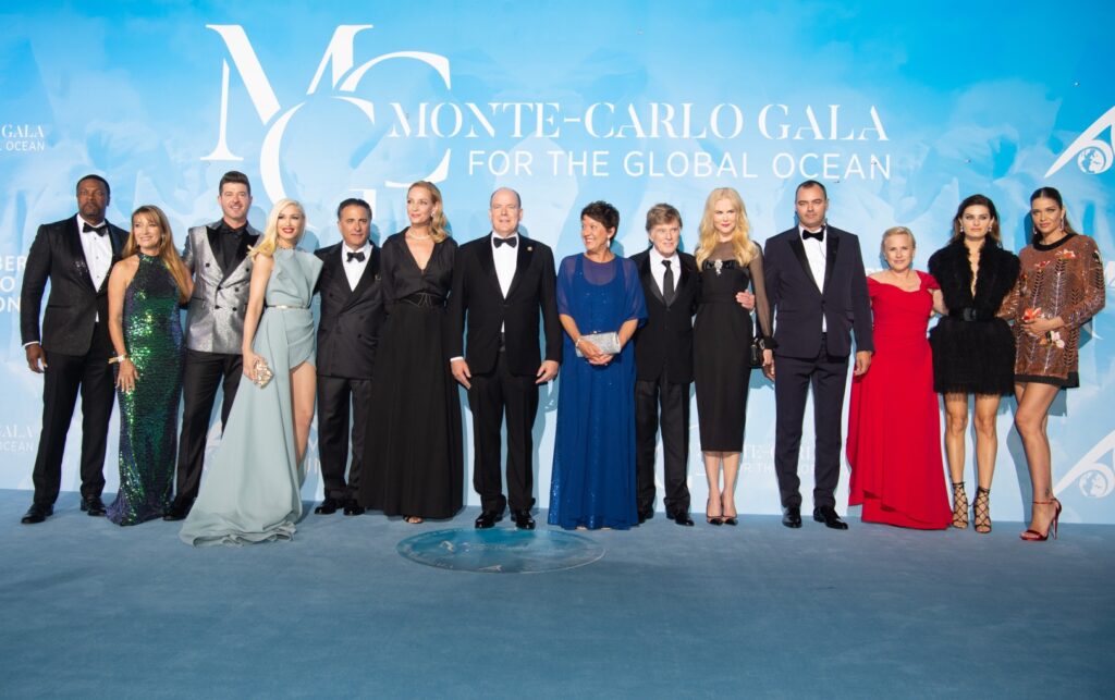 Prince Albert II Global Ocean Gala, Monaco, 2019