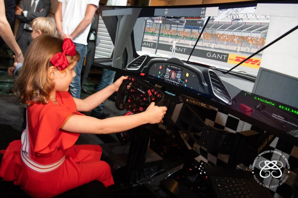 Monaco Princesse Charlene 24 Heures du Mans virtuelles