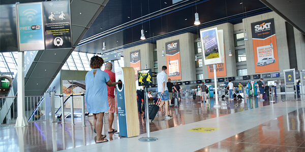 Aéroport Nice Côte d'Azur coronavirus