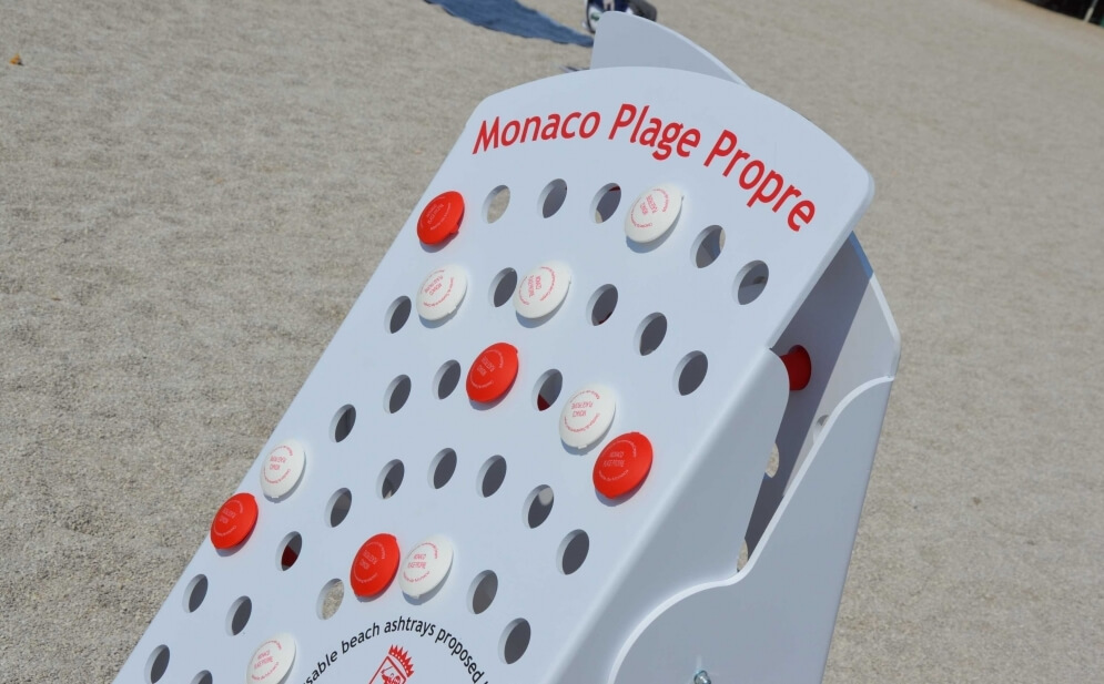 Monaco Plage Propre un'iniziativa contro i mozziconi di sigarette