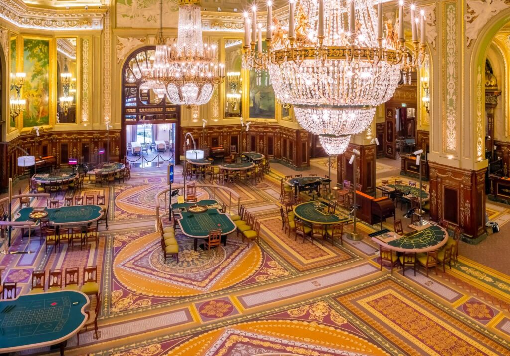 Inside The Casino De Monte Carlo Just Like In James Bond 