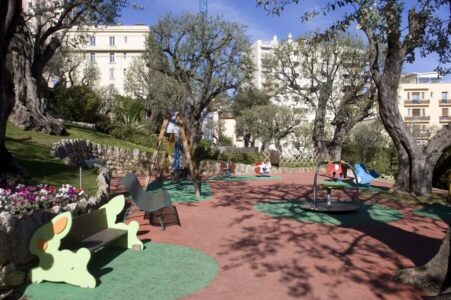 Aire de jeux du centre commercial de Fontvieille