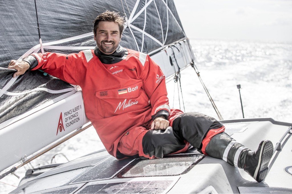 Boris Herrmann et la team Malizia au Vendée Globe 2020