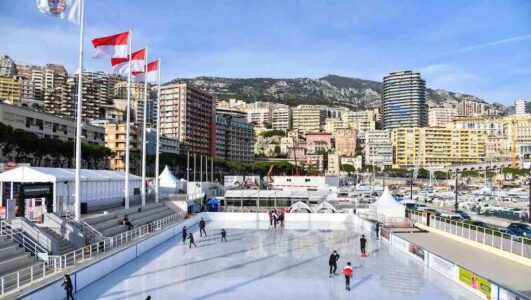 Patinoire ouverte à Monaco
