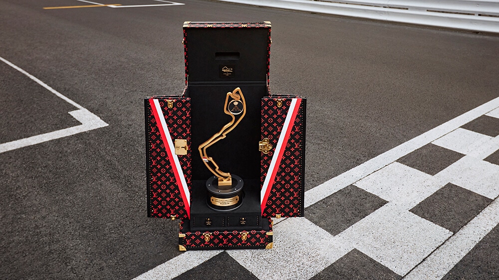Louis Vuitton Monaco GP suitcase