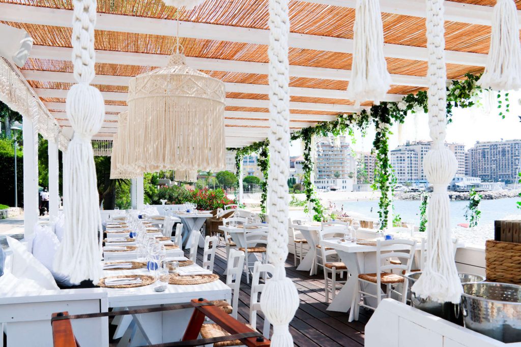 Naos Beach Cap d'Ail Ristorante estivo Monaco e dintorni