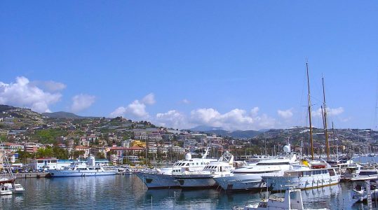 San Remo Port Italie