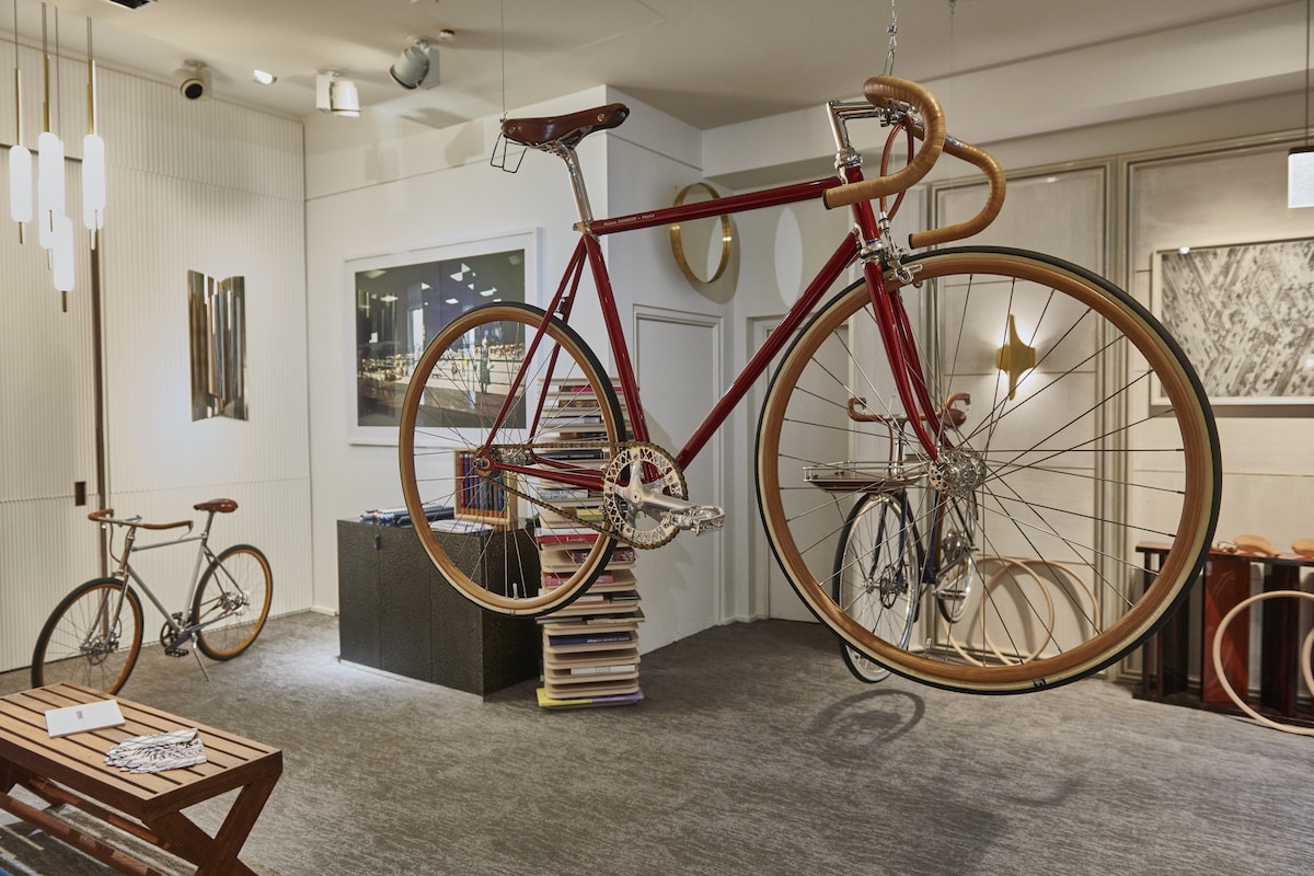 Exhibition: luxury bicycles by Maison Tamboite wheel into Monaco
