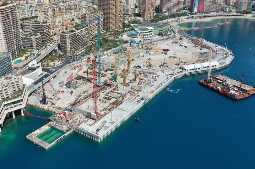 estensione sul mare monaco quartiere mareterra