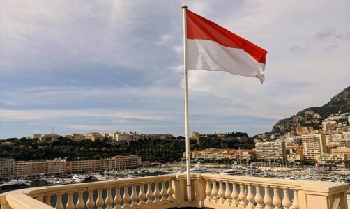 Monaco drapeau