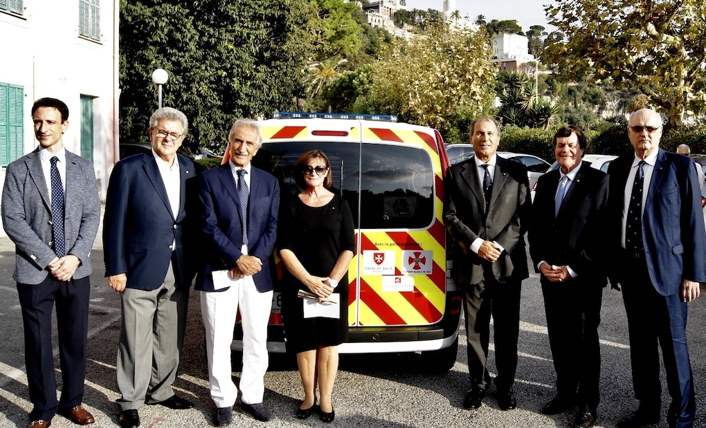 president-delegation-nice-véhicule-sécouristes-nice