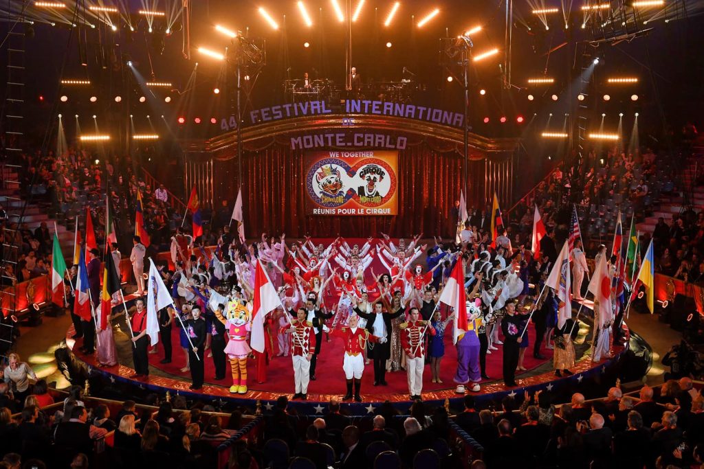 En janvier, le Festival International du Cirque de MonteCarlo fait son