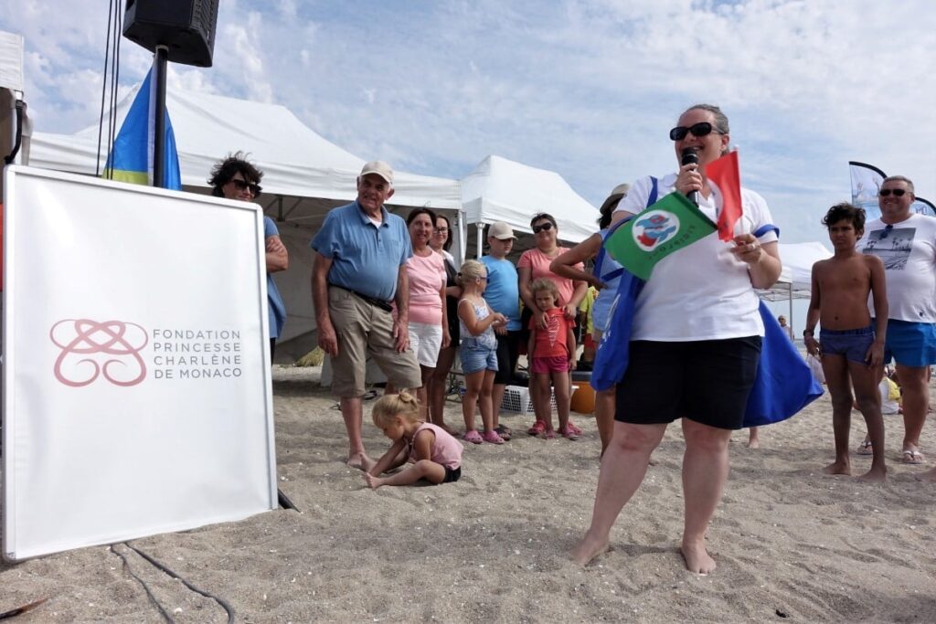 fondation-princesse-charlene-beach-tour-prevention-noyade