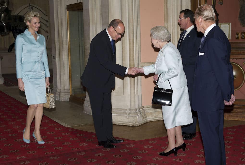 Diner officiel du Jubilé de Diamant de la Reine Elizabeth II 2012