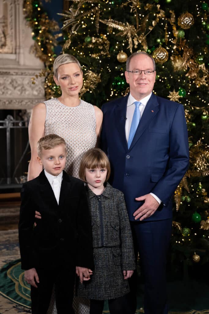 Princely family Monaco new year 2023 (1)