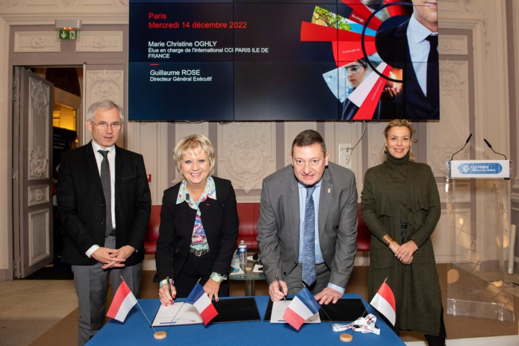 Monaco Economic Board Paris Convention partenariat