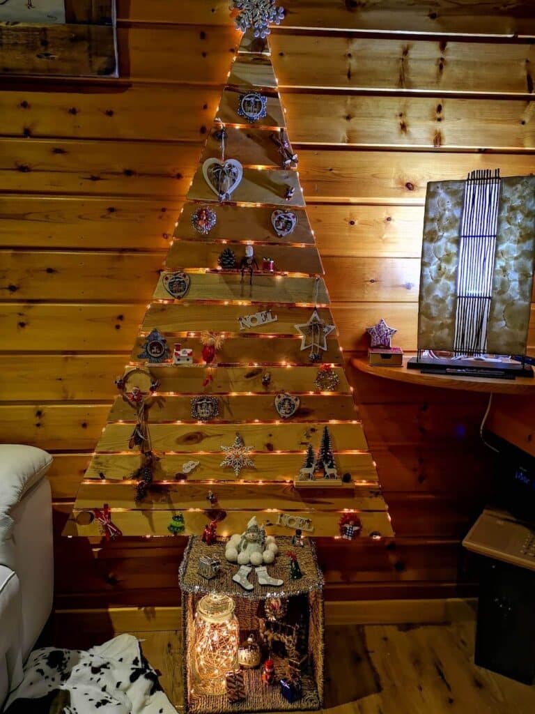 christmas monaco wooden tree