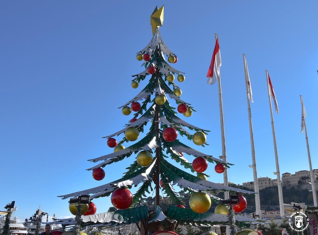 Christmas village monaco new year