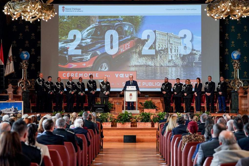 Ceremonie des Voeux de la Surete publique