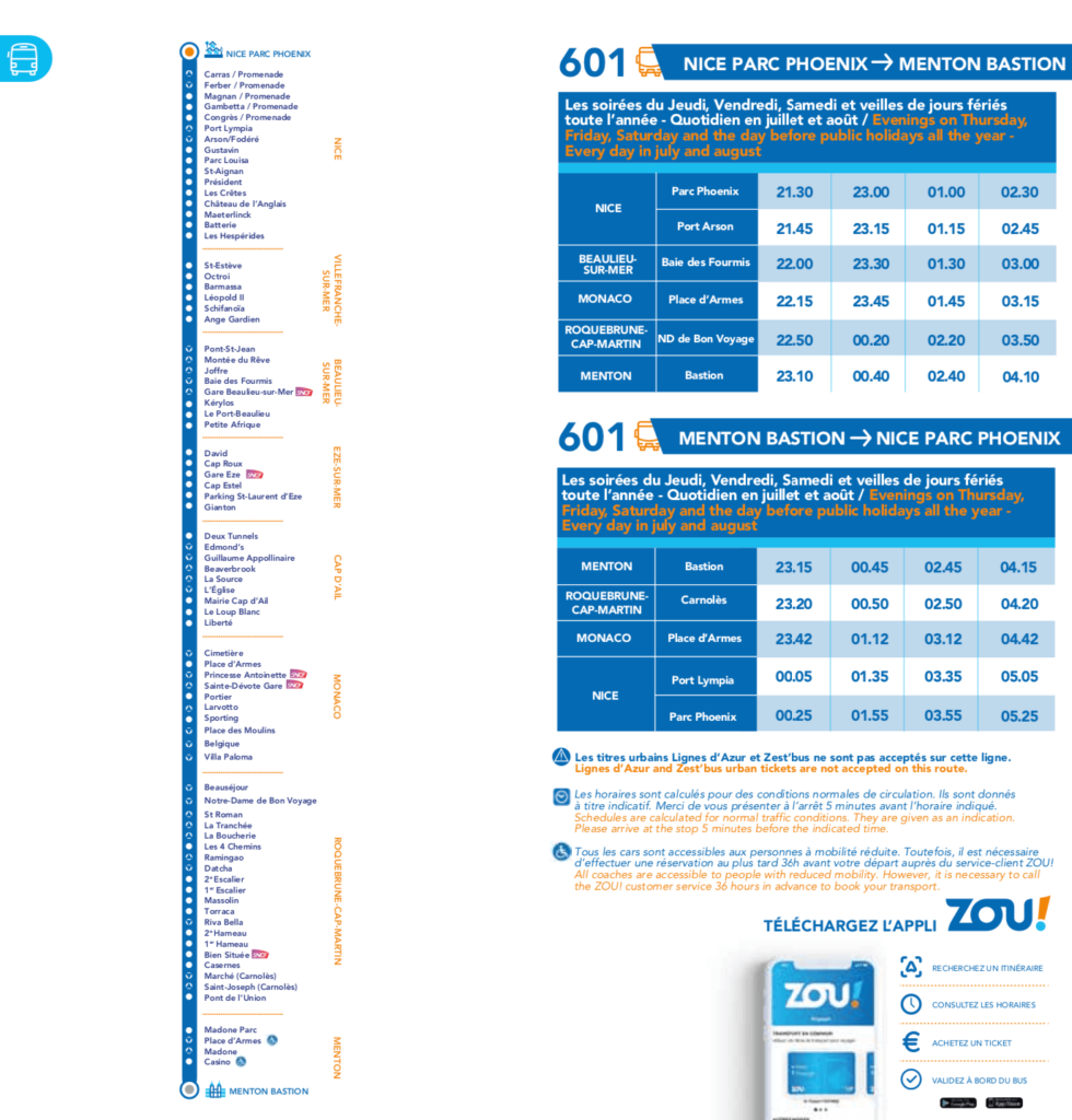 The 100 bus in 2023 routes, timetables, fares, changes