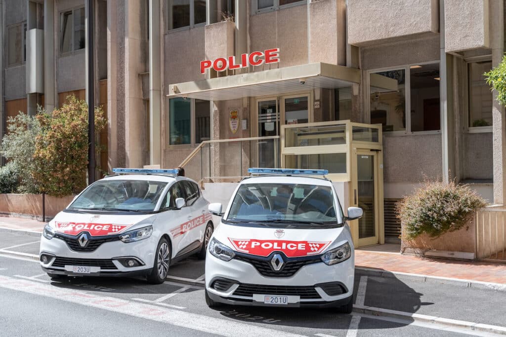 Macchina della polizia Monaco