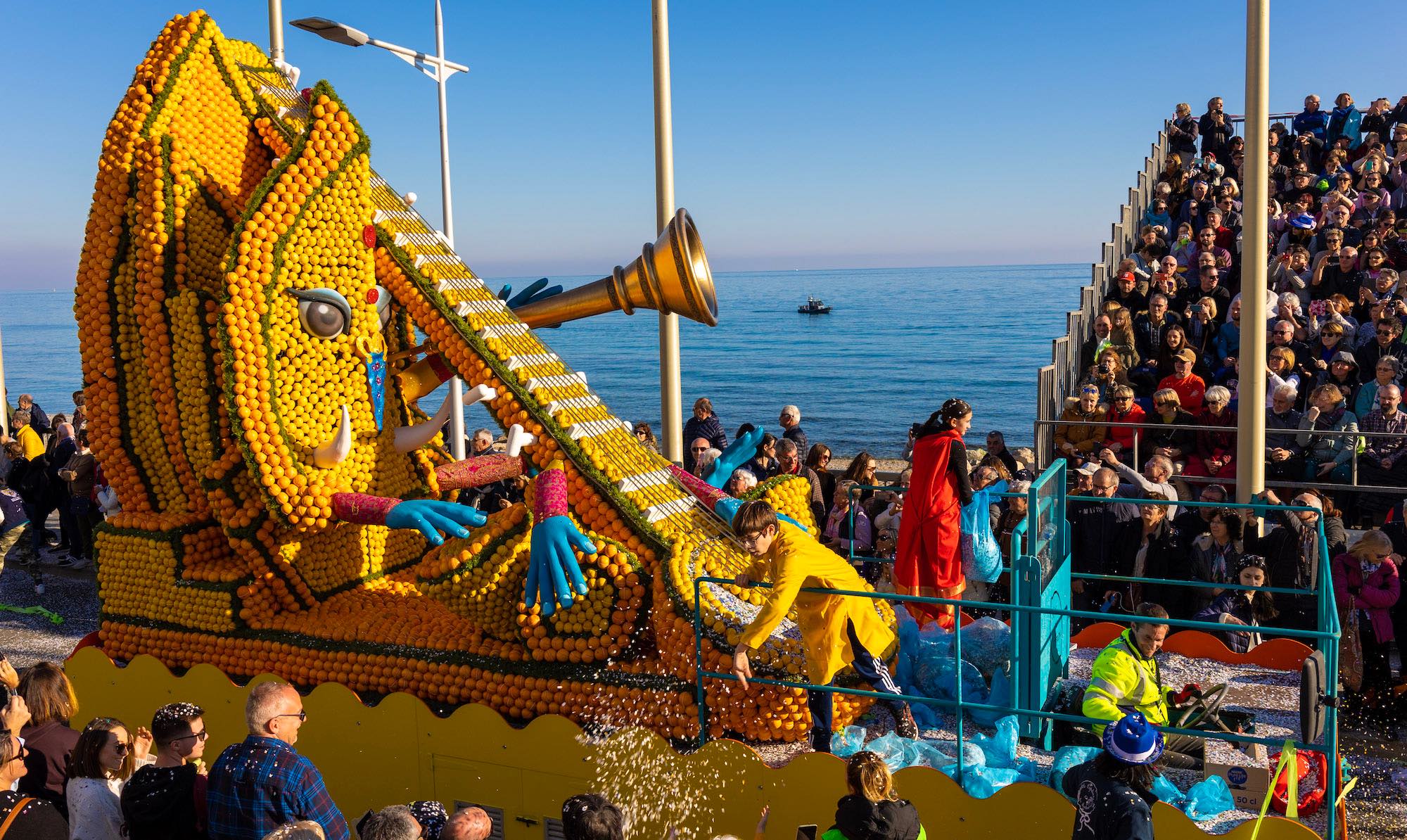 Menton Lemon Festival in full swing