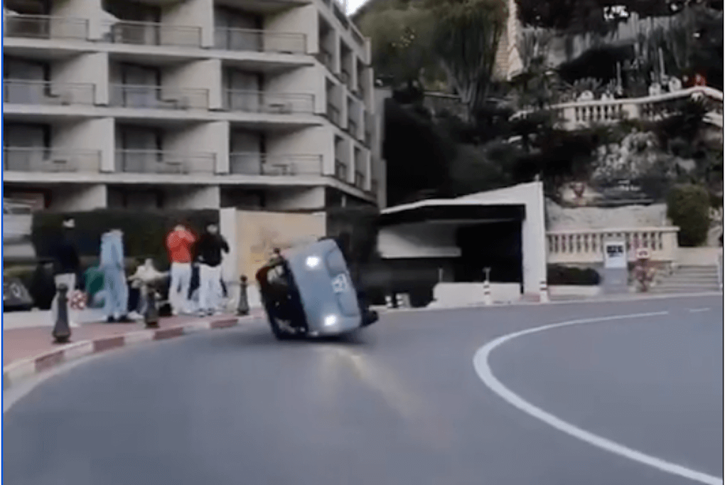 incidente auto elettrica monaco