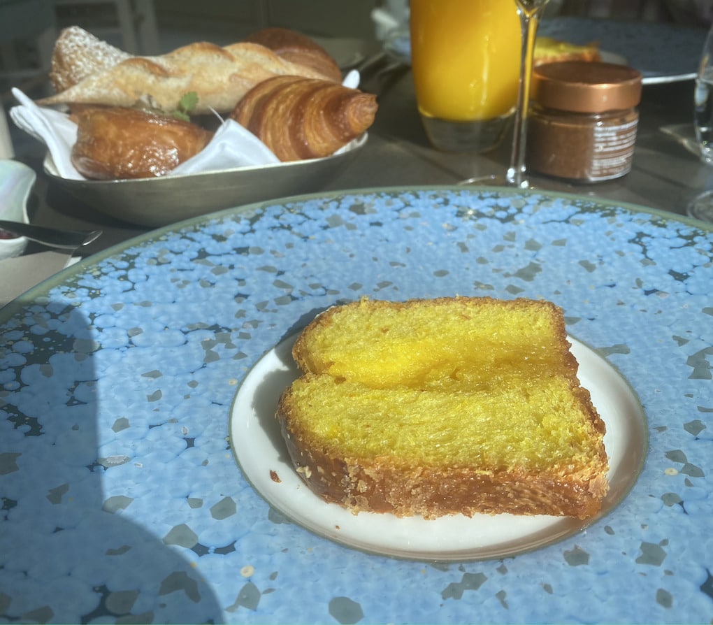 brunch yannick alleno brioche safran miel