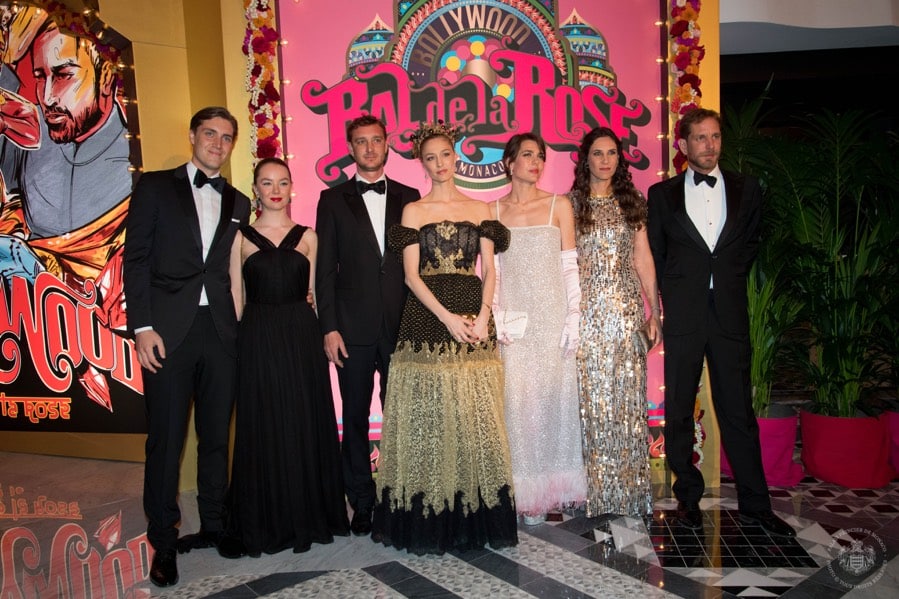 famille princiere bal de la rose