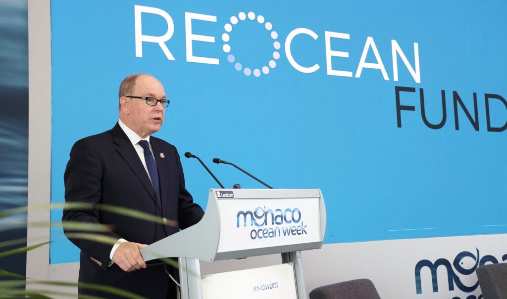 prince Albert II lancement re ocean fund