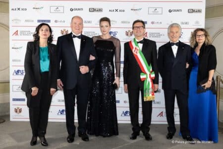 gala coppia principesca consolato monaco firenze