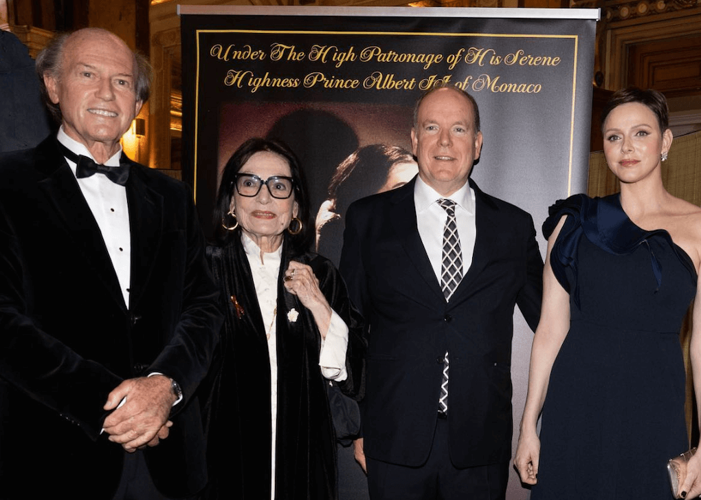 prince albert ii princesse charlene maria callas nana mouskouri