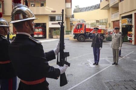 visite chef corps unite instruction intervention securite civile brignoles