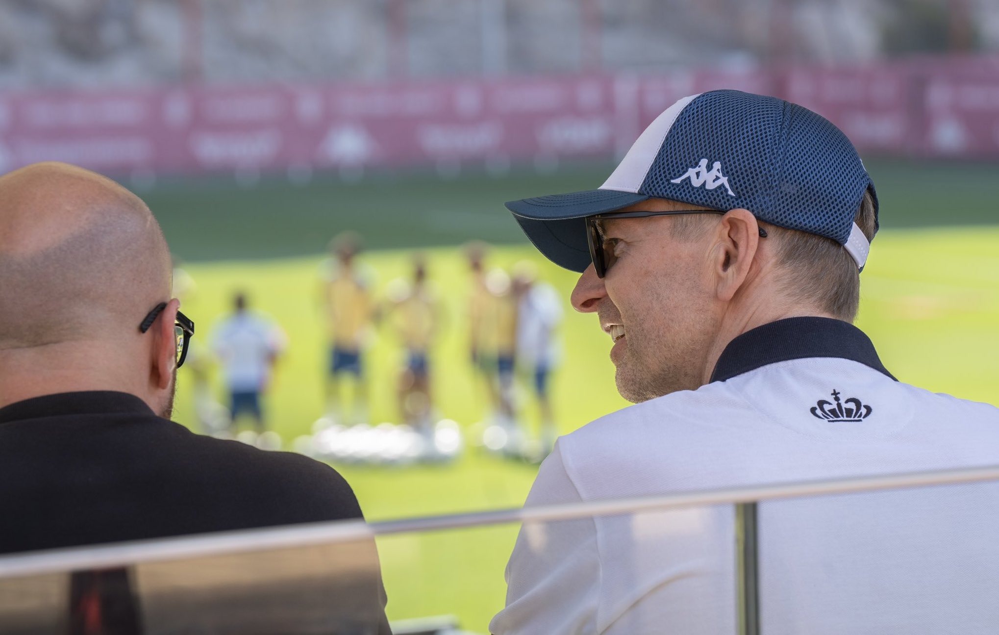 AS Monaco Dmitry Rybolovlev attends training