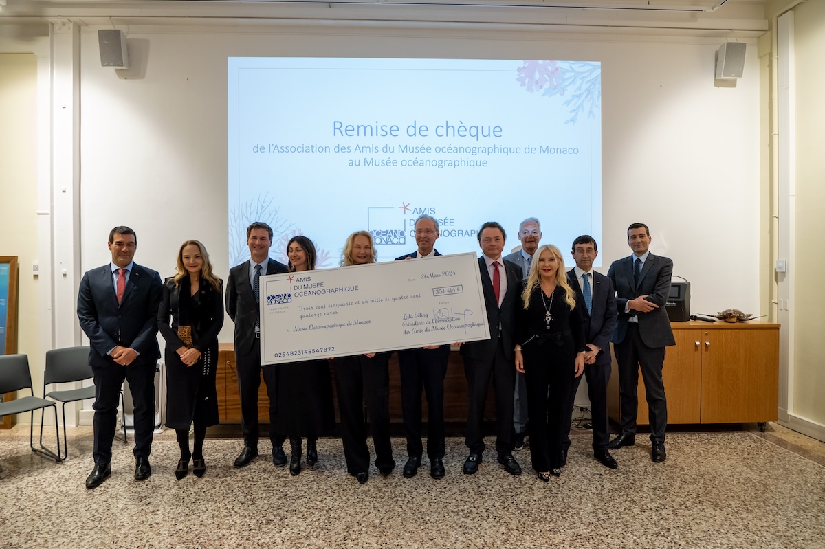 Donation record de l&rsquo;Association des Amis du Musée Océanographique de Monaco