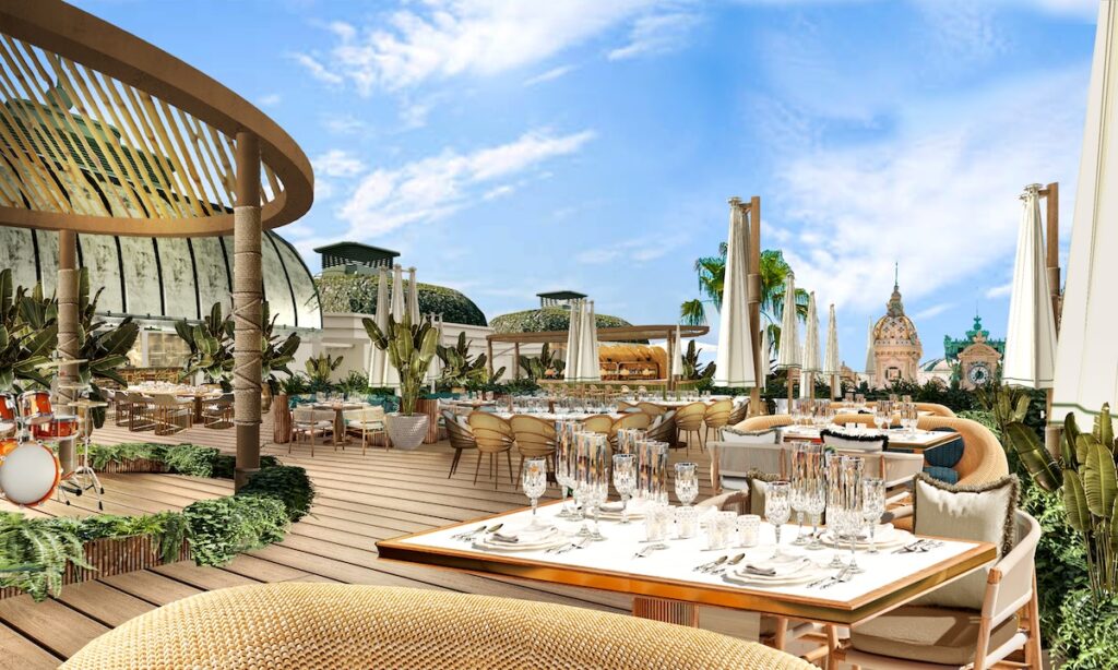 The Amazónico Monte-Carlo rooftop restaurant opens on 5 April 2024 © Monte Carlo SBM