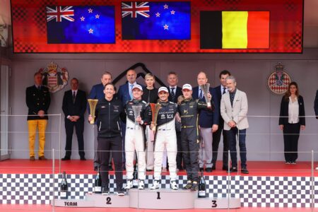 podium e-prix formule e Monaco