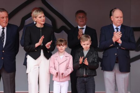 famille princière prince Albert II princesse Charlène princesse Gabriella prince héréditaire Jacques e-prix Monaco