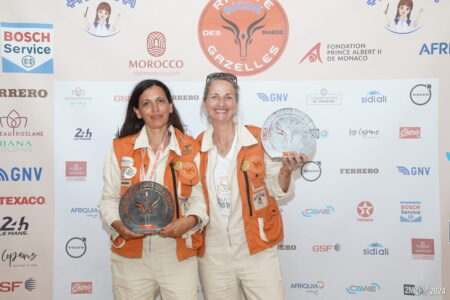 Manal et Armelle remportent la catégorie E-Gazelle Innovation du Rallye Aicha des Gazelles 2024