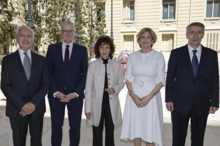 Photo des nouveaux ambassadeurs de l'Union Européenne, de Turquie, de l'Allemagne et de Malte