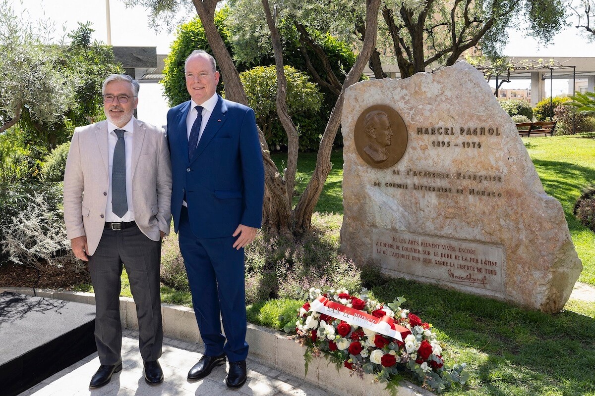 Monaco a rendu hommage à Marcel Pagnol, 50 ans après sa mort