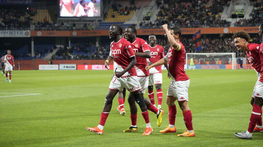 AS MONACO MONTPELLIER LIGUE 1 FOOTBALL 