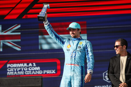 Charles Leclerc, back on the podium in 3rd place © Scuderia Ferrari 