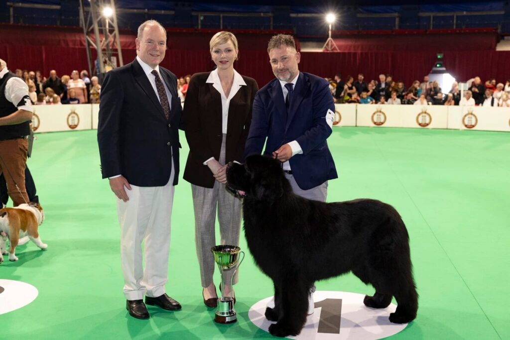 Le Couple Princier a répondu présent lors de l'Exposition Canine Internationale de Monaco 2024