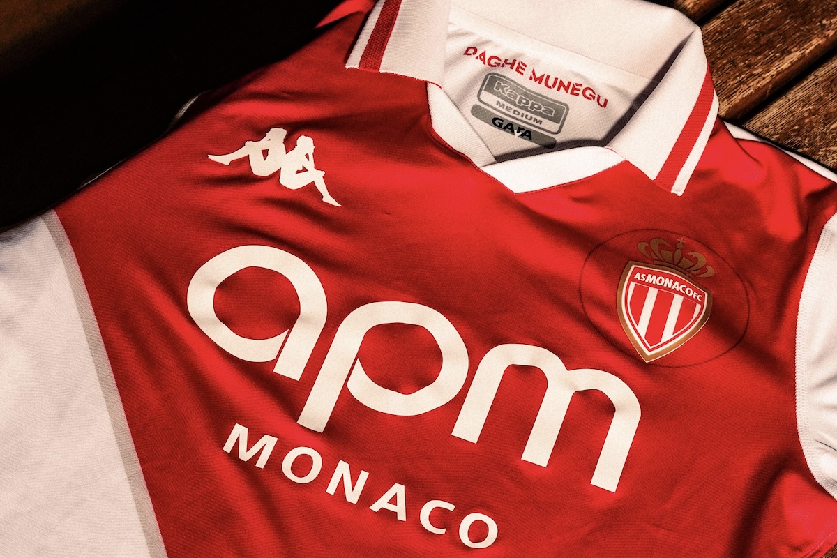 AS Monaco unveils new centenary season shirt