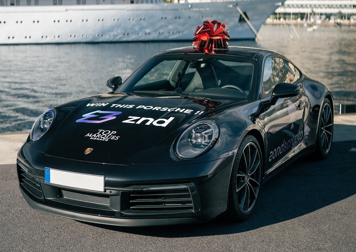 Top Marques Monaco and zondacrypto in Porsche giveaway